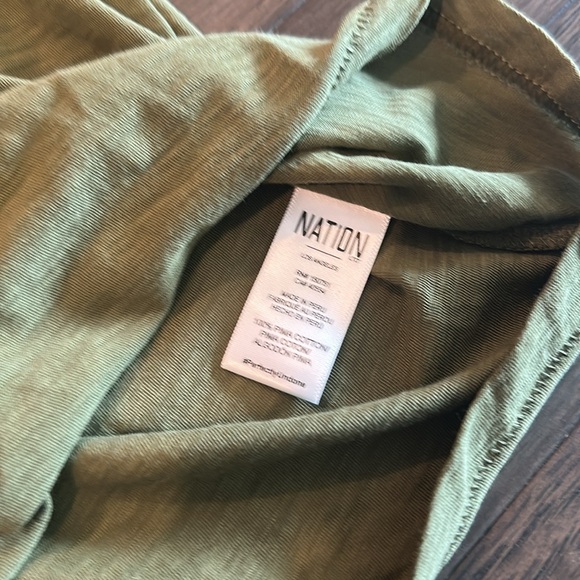 NWT Nation Ltd Darcie Flutter Sleeve Tee Sz L - Picture 8 of 8